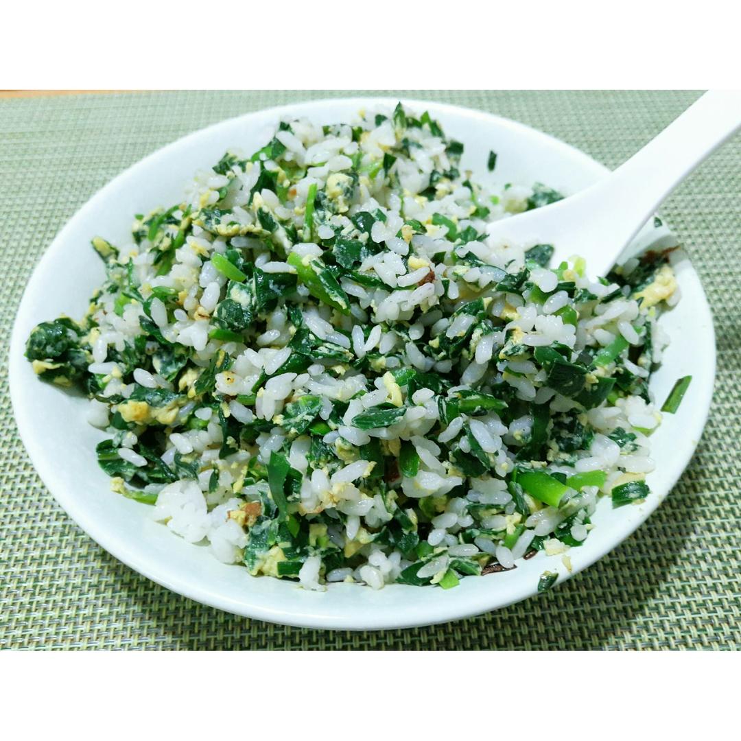 韭菜鸡蛋炒饭