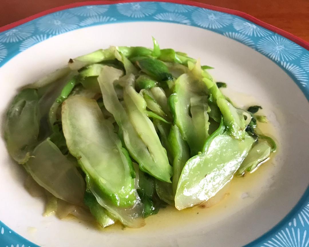 三步骤清炒儿菜的做法