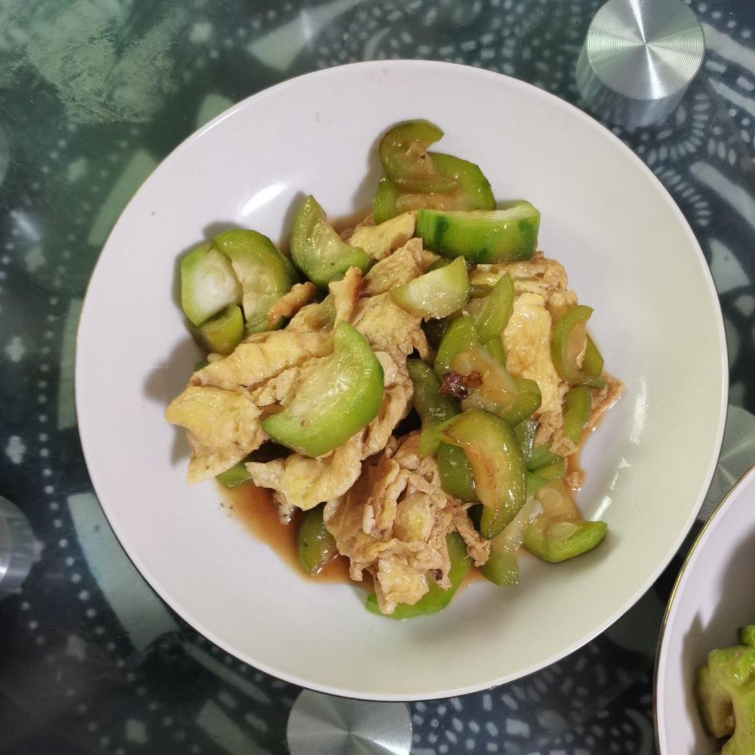 简单快手，五分钟搞定的丝瓜炒蛋