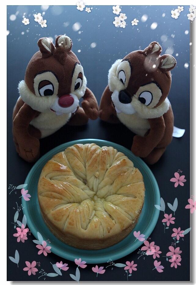 手撕千层花朵面包