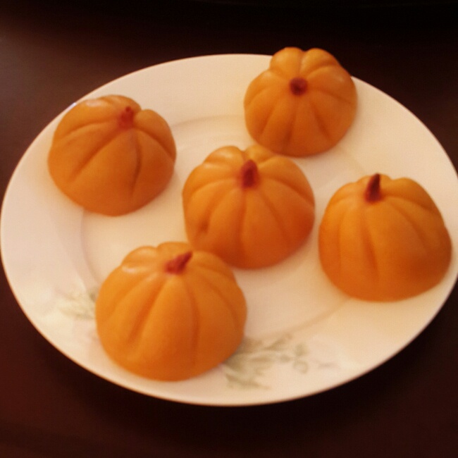 糯糯的南瓜饼