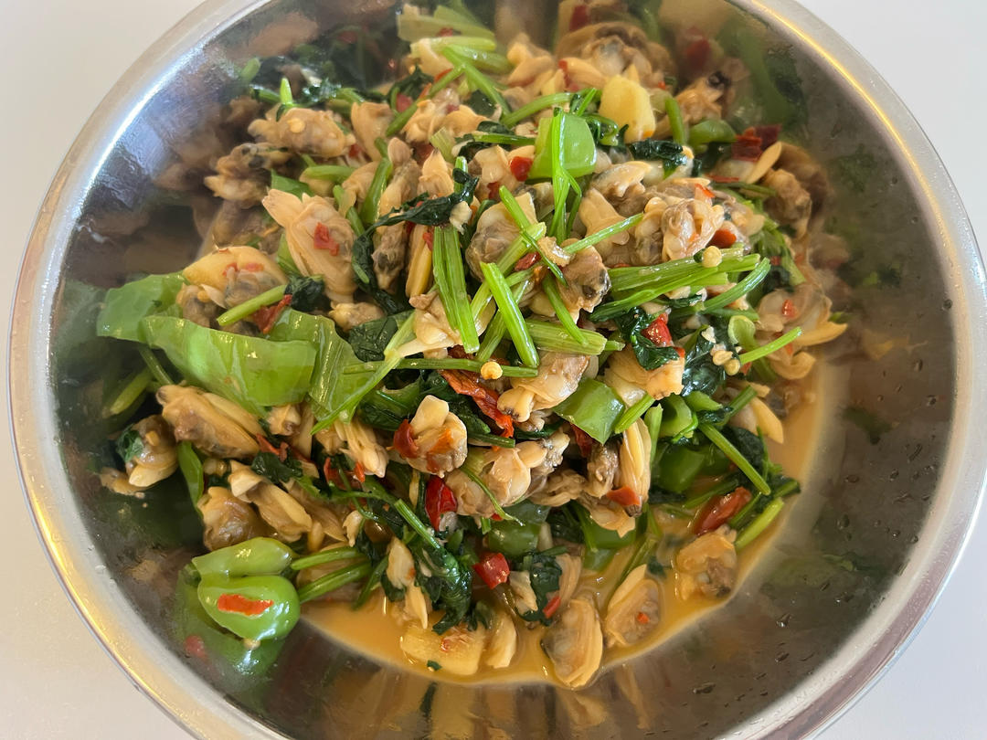 爆炒蛤蜊肉