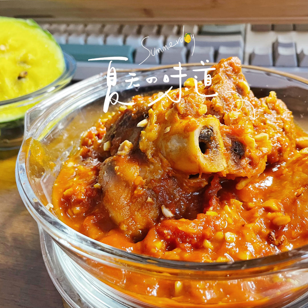 番茄焖猪脚（夏日清爽猪脚）