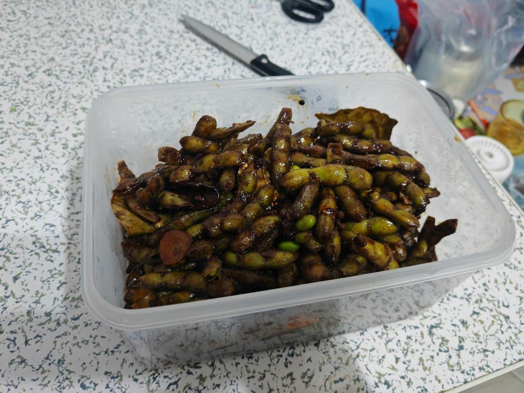 绝杀麻辣鲜香的「辣卤毛豆」