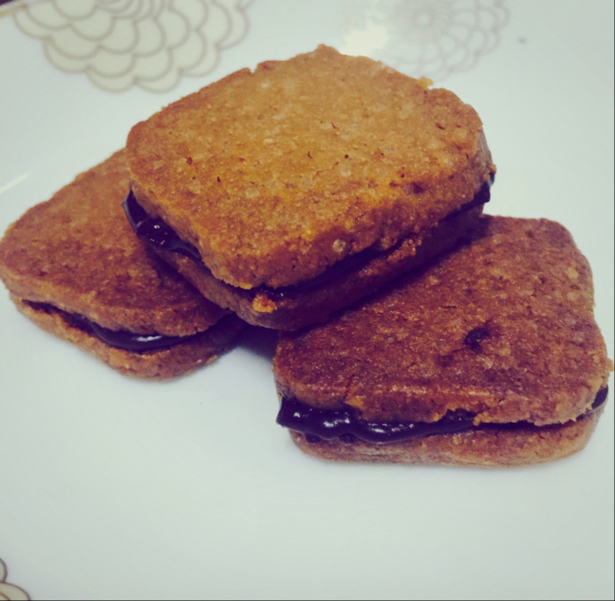 巧克力夹心饼干