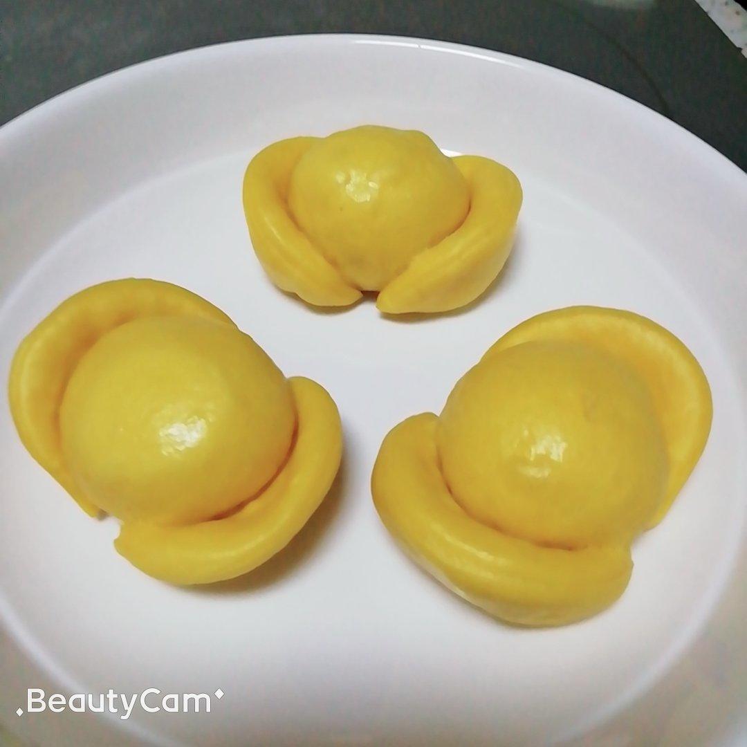 不一样的南瓜金元宝馒头