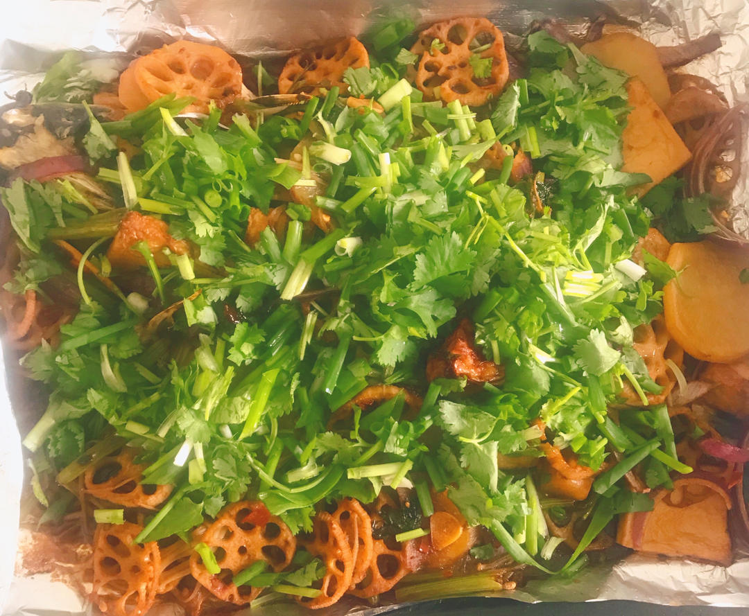 重庆烤鱼(烤箱版)爆好吃，爆简单