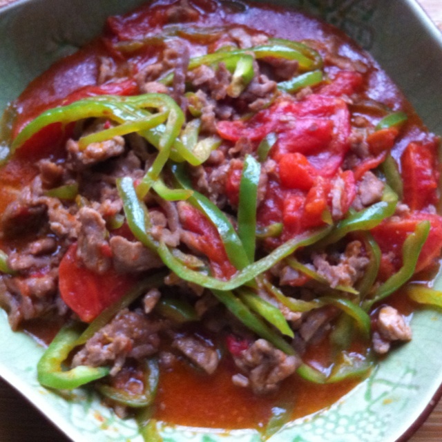 番茄炒牛肉