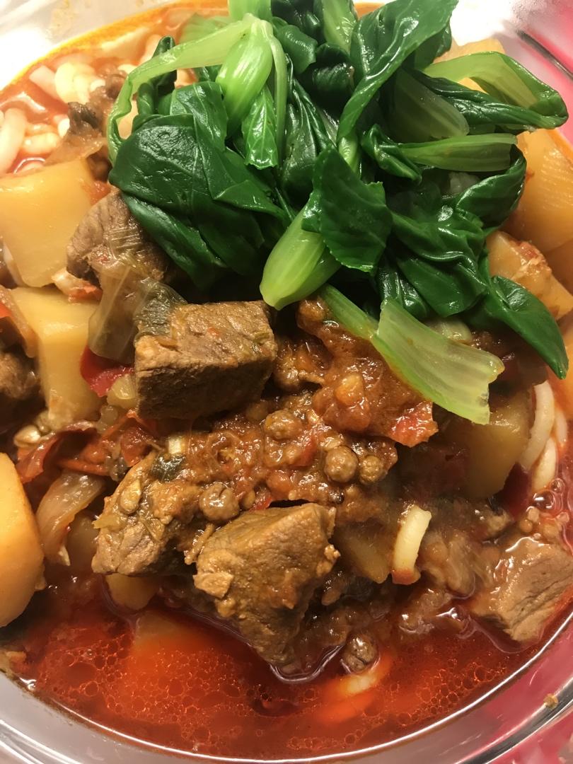 懒人红烧牛肉面