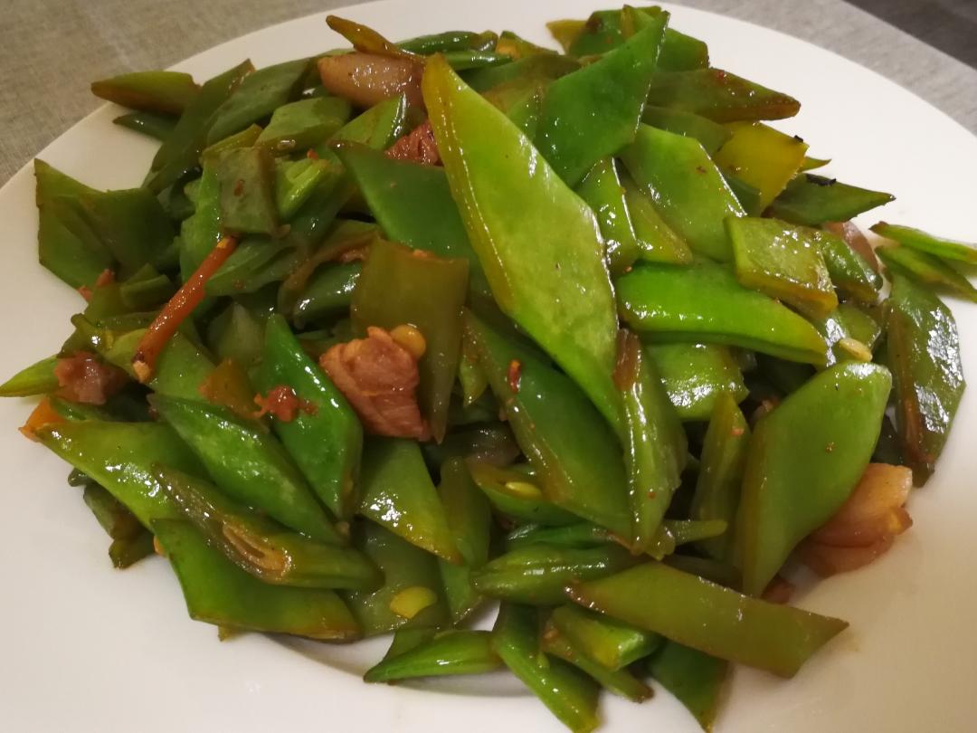 豆角炒肉