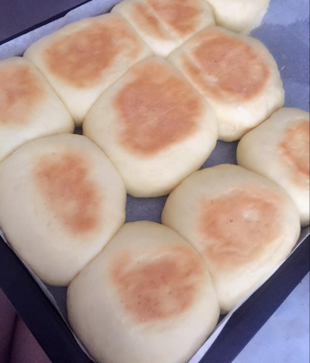 拯救放错面粉的面包面团---奶香小饼