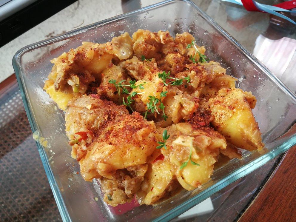 孜然香辣煎小土豆