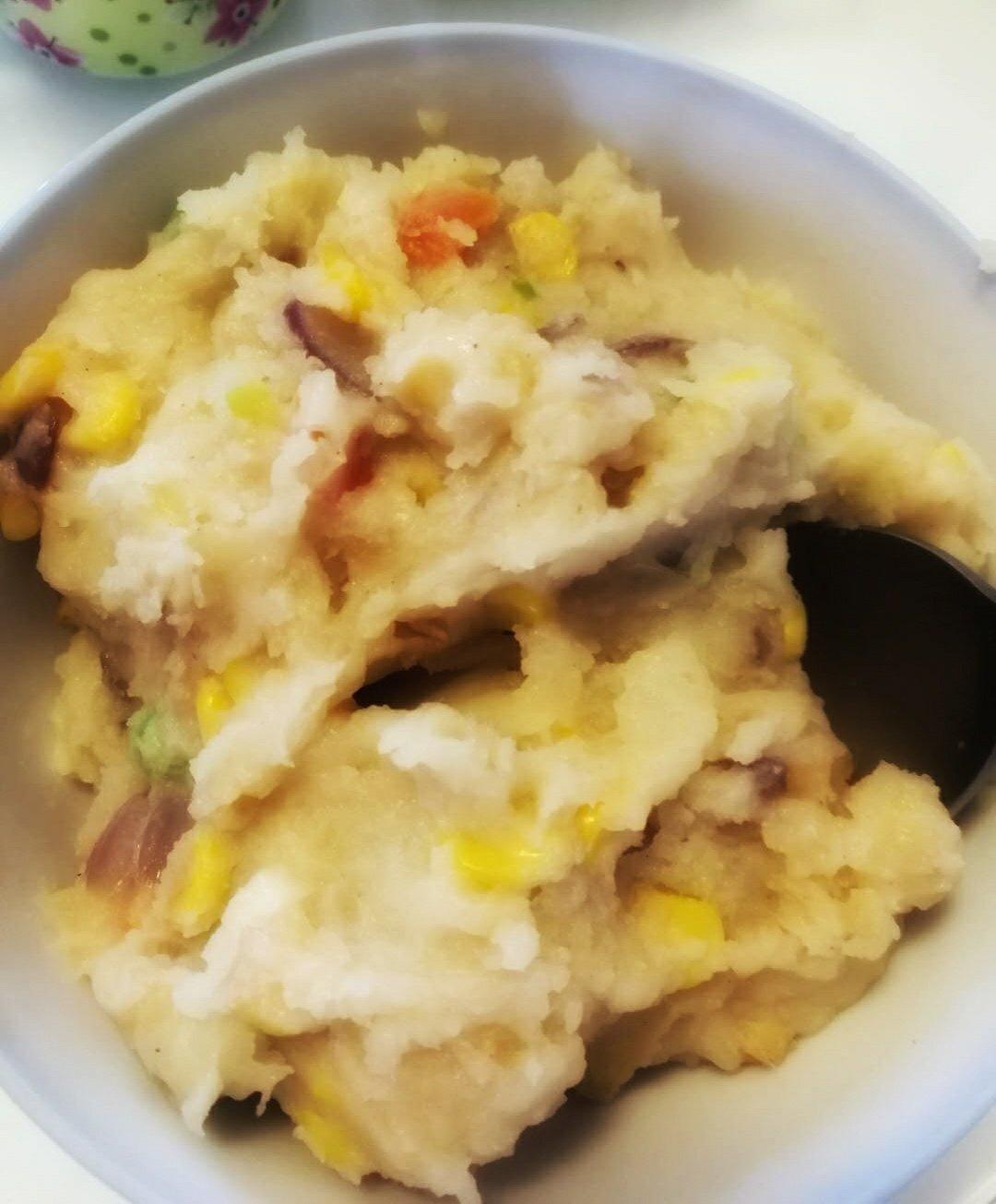 【健身厨男】喷香可口土豆泥