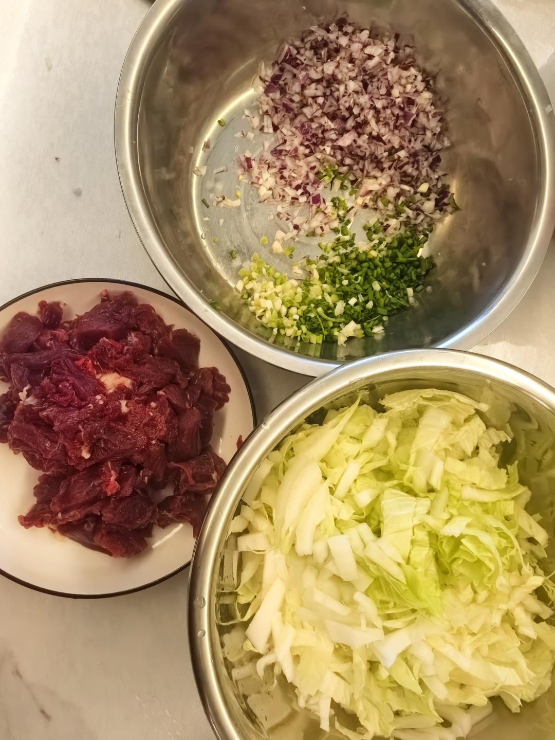 牛肉白菜馅水饺