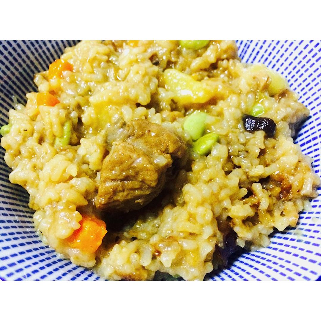 电饭锅版排骨焖饭