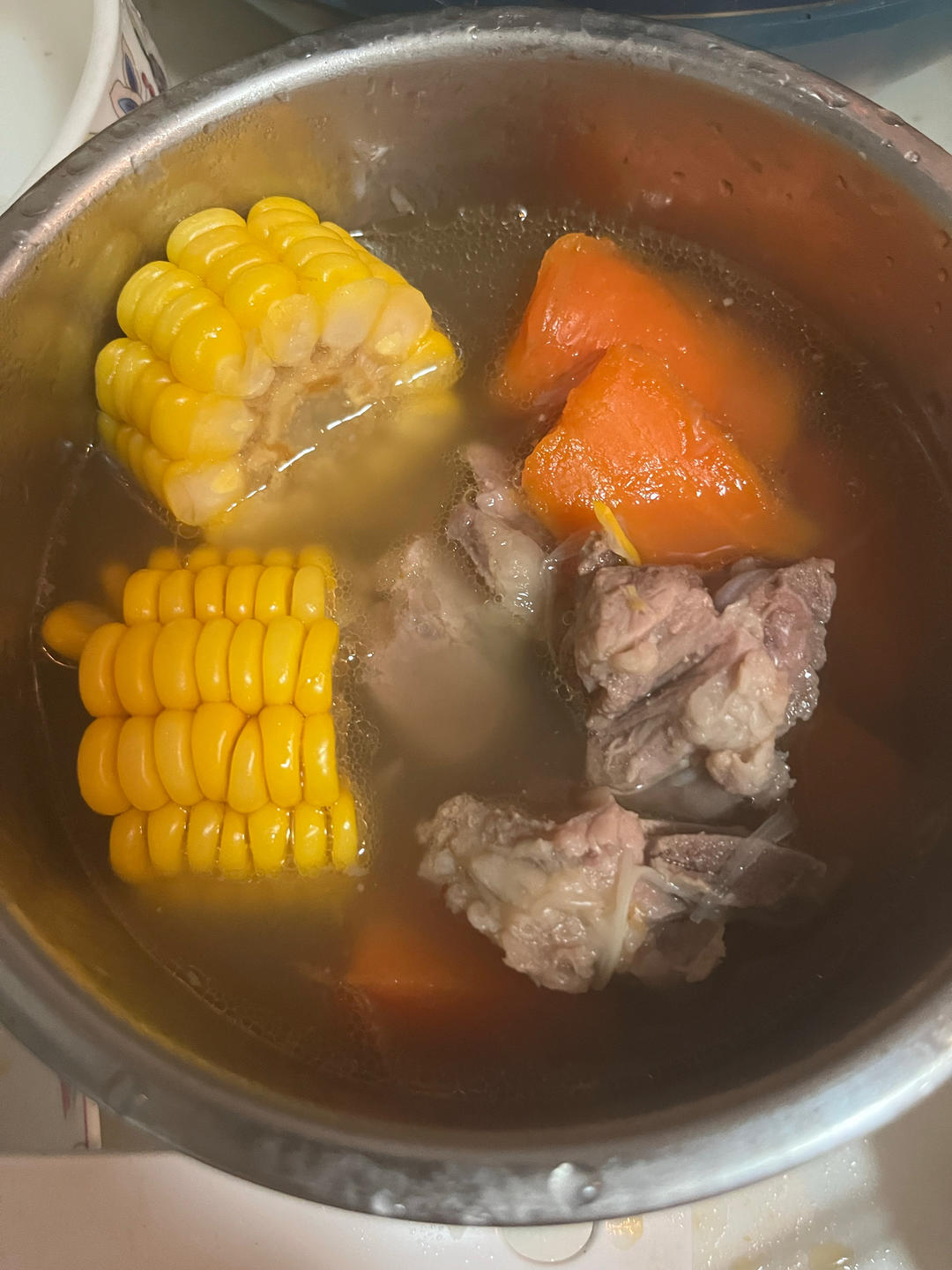 玉米排骨汤（电压力锅）