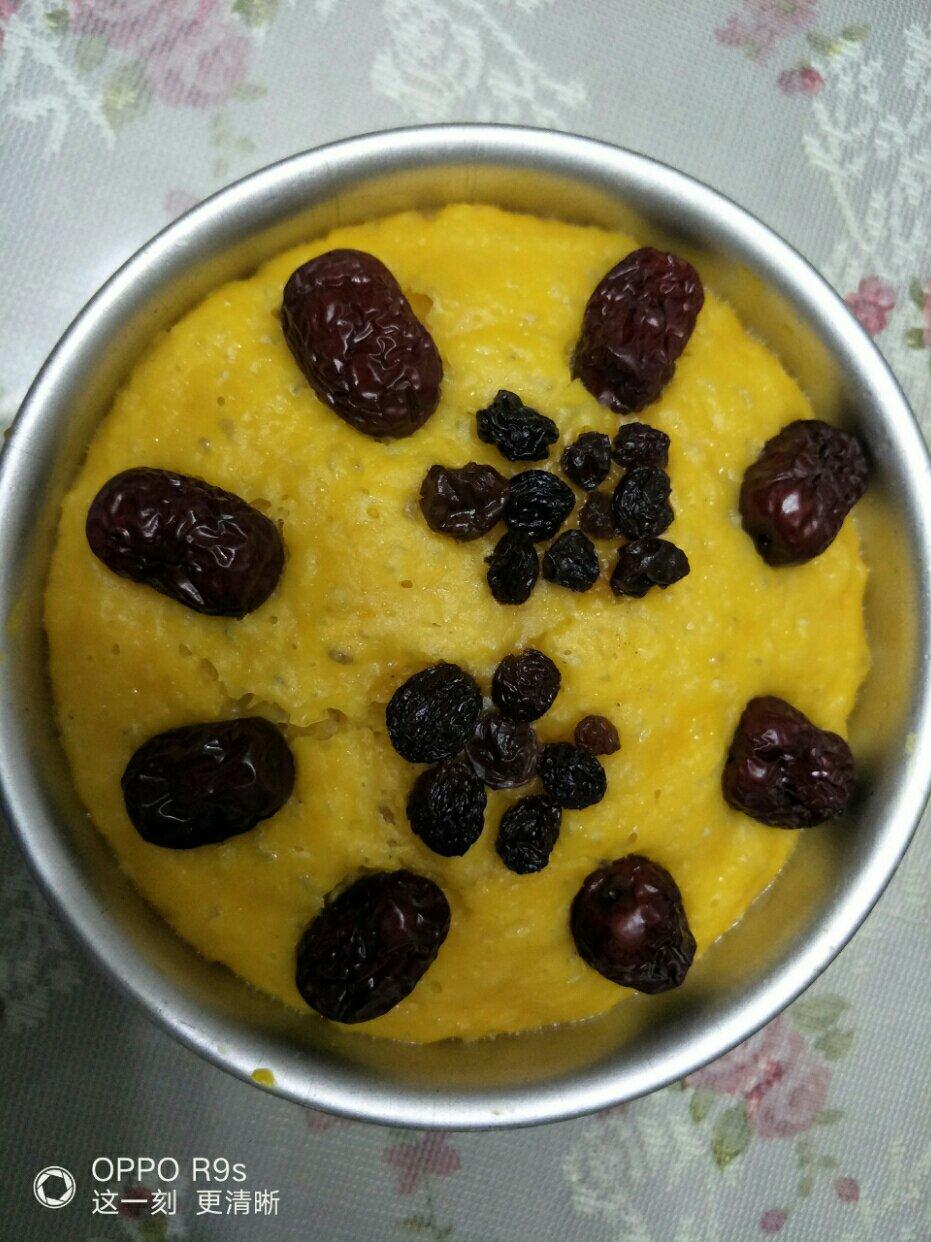 南瓜发糕 Steamed Pumpkin Cake