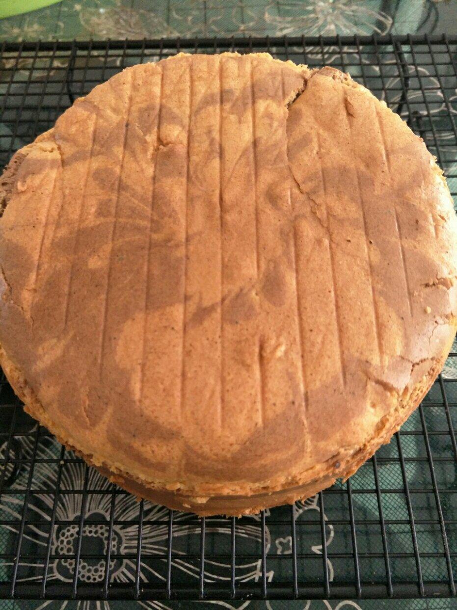 斑马纹戚风蛋糕