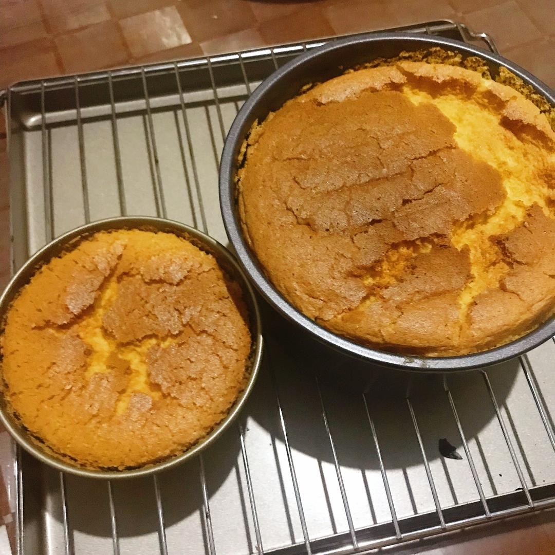 烤箱做蛋糕（戚风蛋糕的做法）