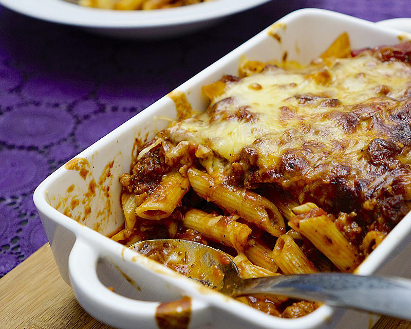 纯素芝士肉酱长通意大利面的做法