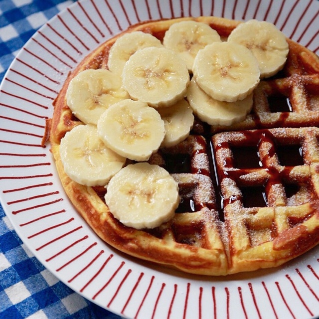 基础华夫饼 waffles
