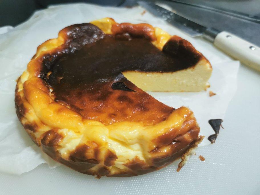 酸奶巴斯克芝士『低卡版』超好吃‼️0失败 巨简单