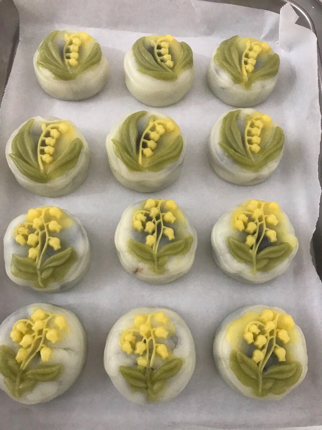 美到逆天的桃山皮月饼‼️自己做更好吃😍