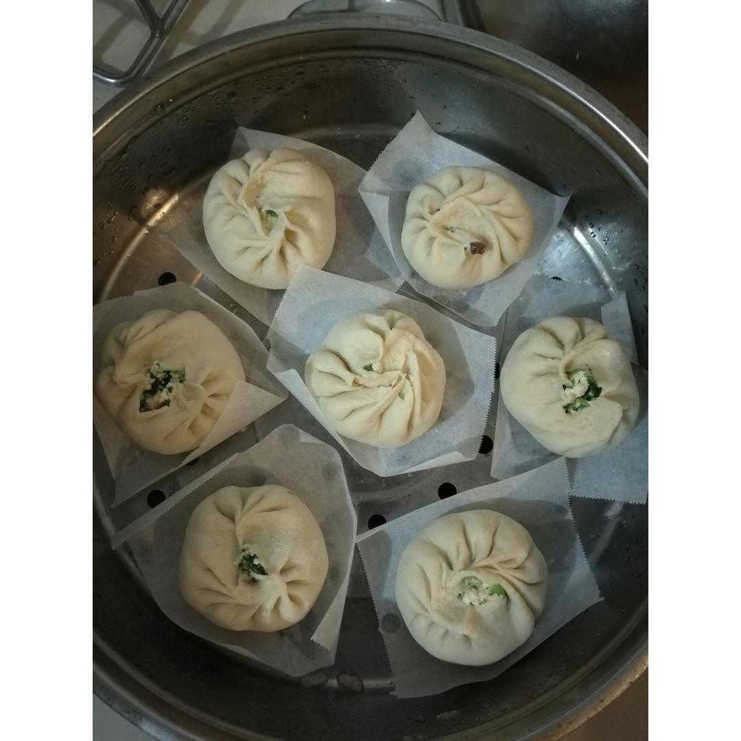 节省一半时间的大包子（另付翠绿菜包子，肉包子，腹黑包子食谱）