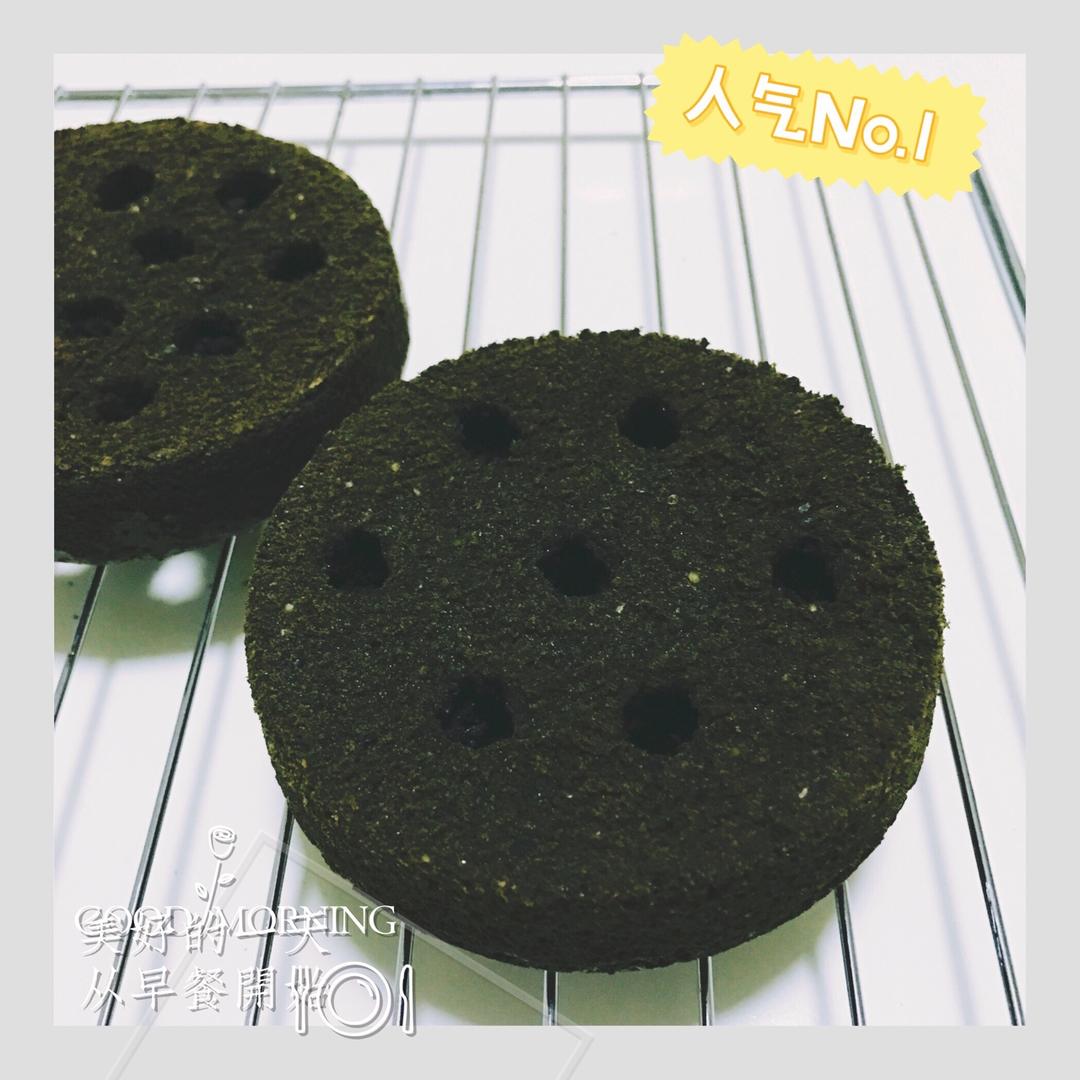 香喷喷的芝麻奥利奥煤球戚风