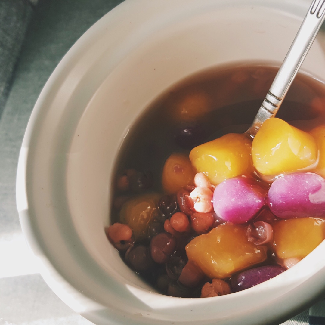 芋圆红豆沙
