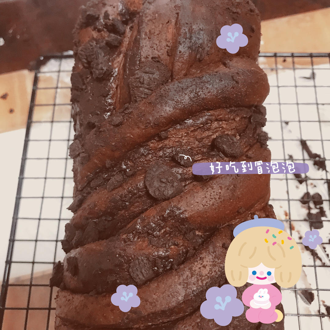 巧克力奥利奥吐司