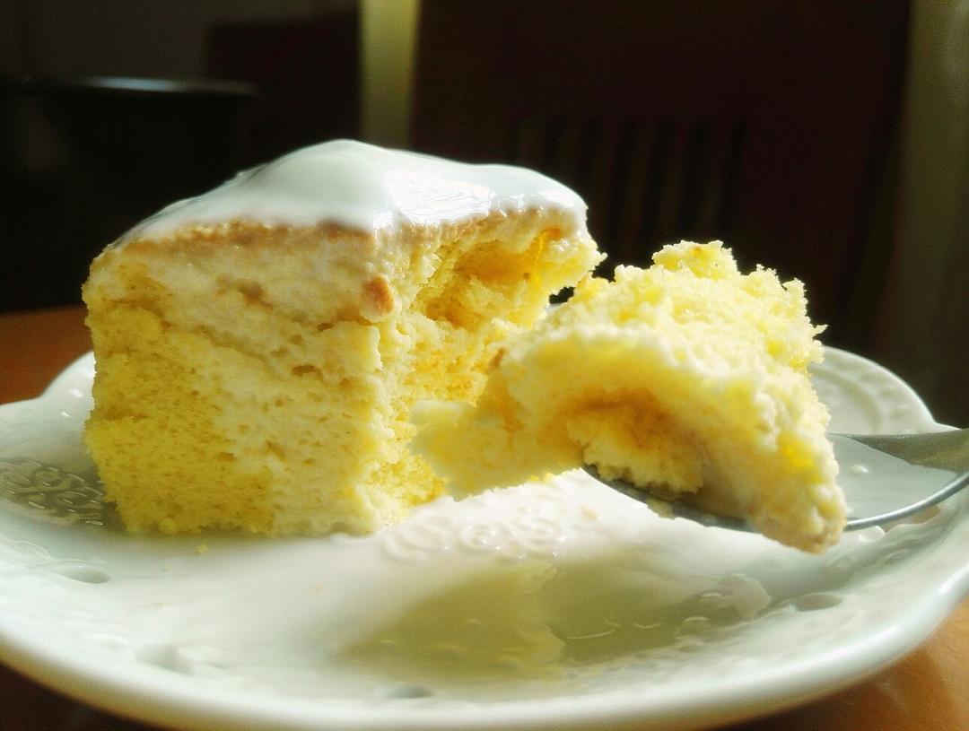 胖胖的未来酱做的椰浆蛋糕