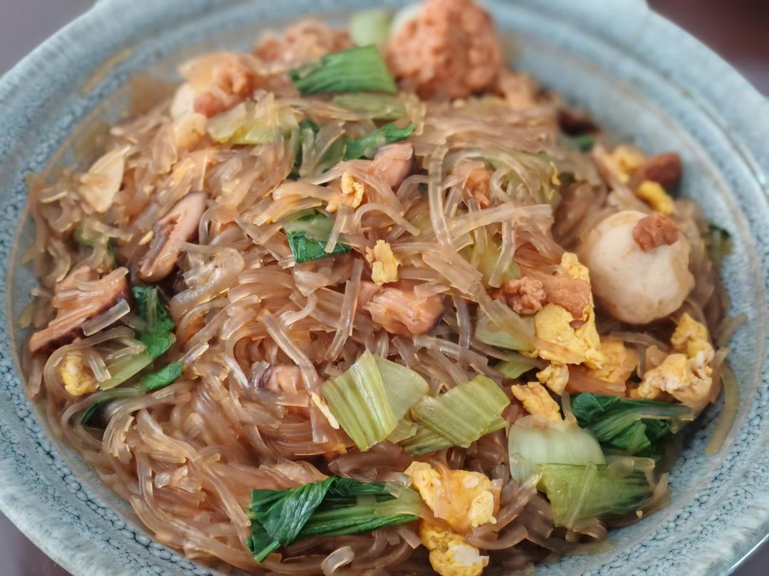 无敌美味超级简单炒红薯粉！（炒粉条）