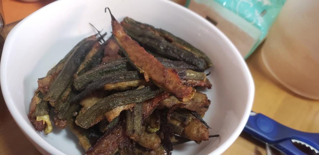 宝宝最爱～秋葵酿虾