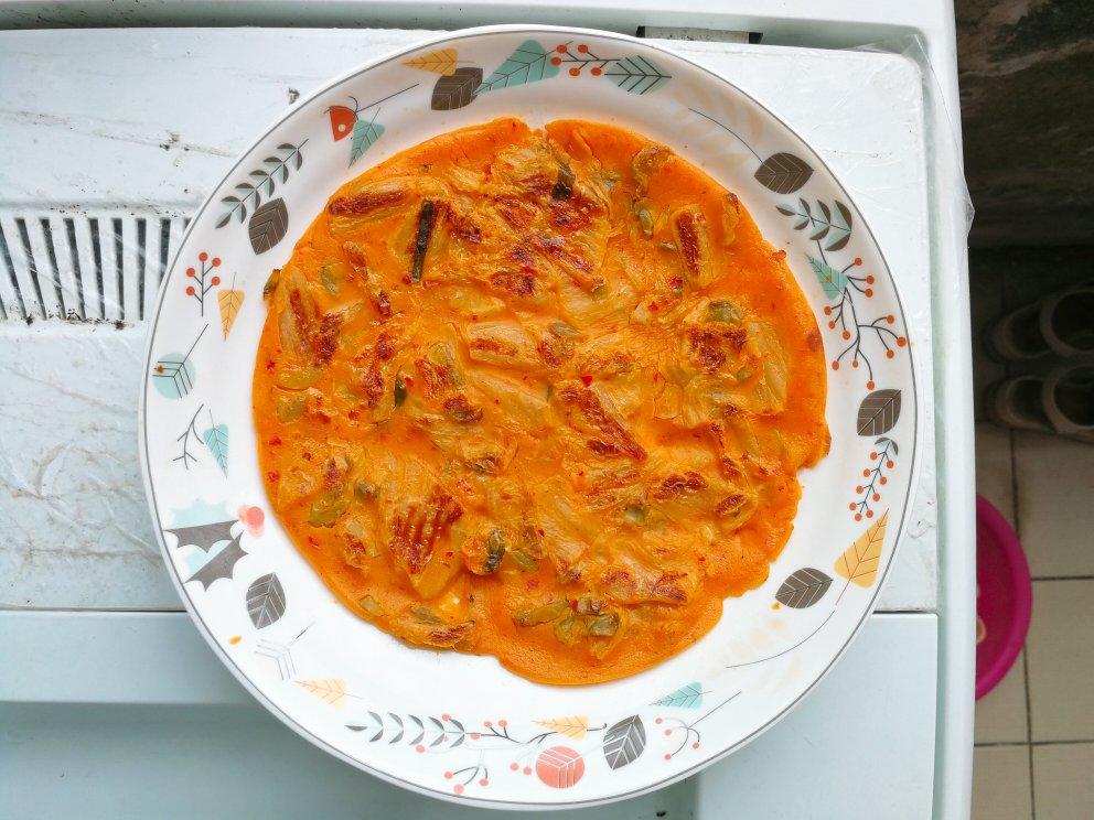 堂妈教你做泡菜饼