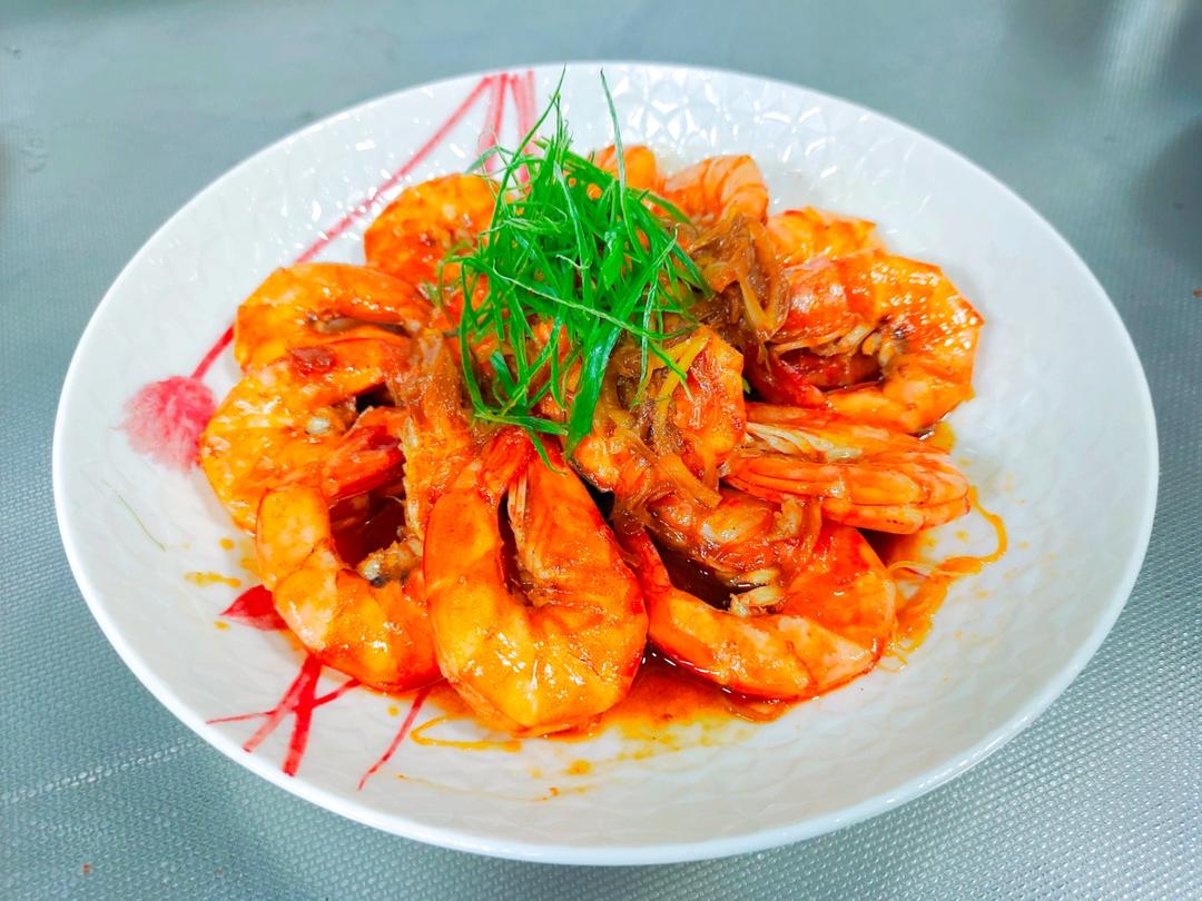 油焖大虾