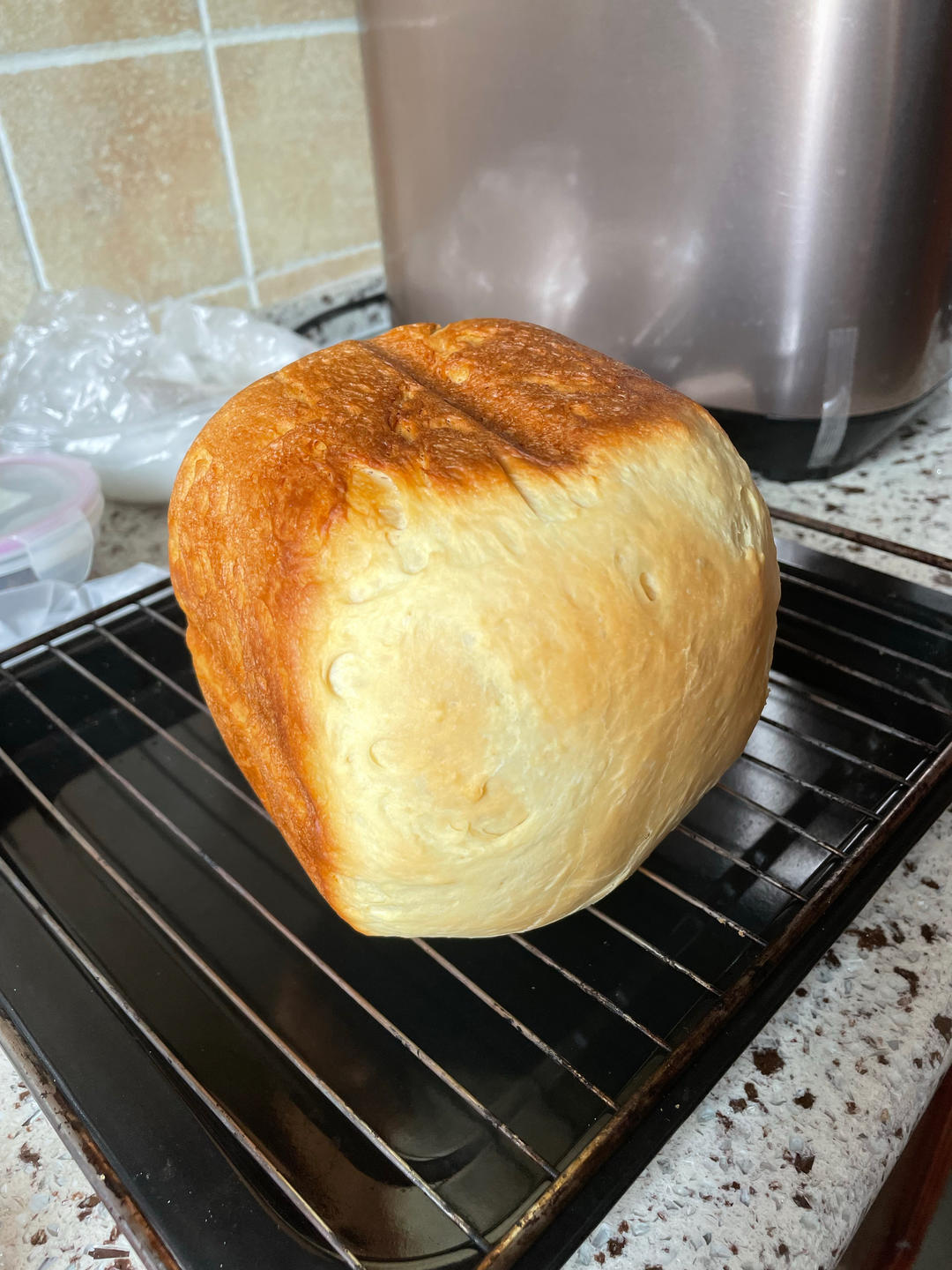 美的面包机懒人拉丝面包