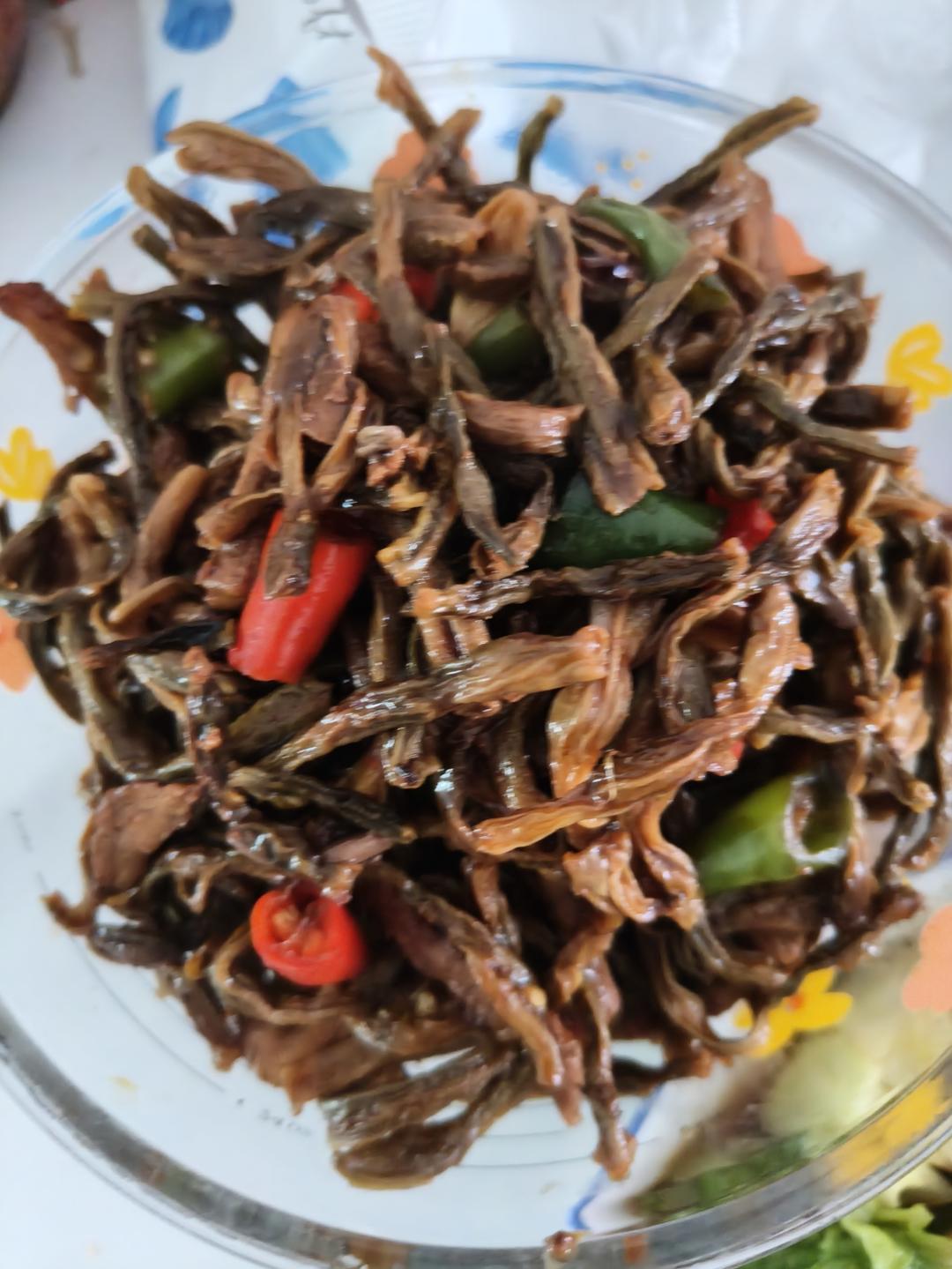 干豆角炒肉（香辣下饭）