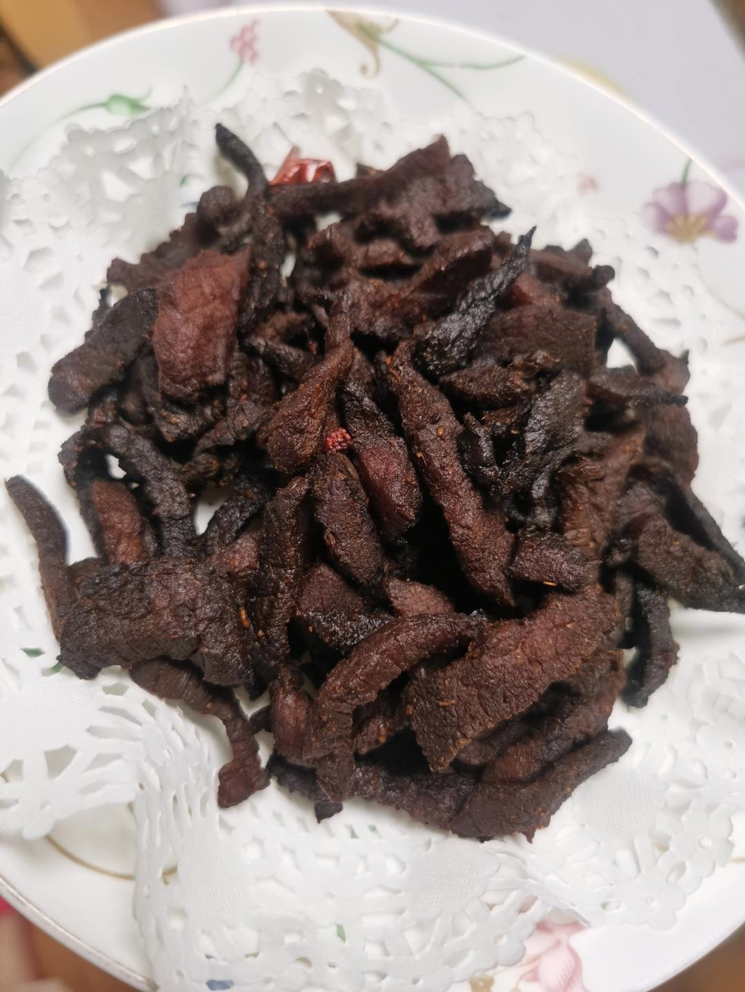 儿子评价比外面好吃一百倍的自制牛肉干