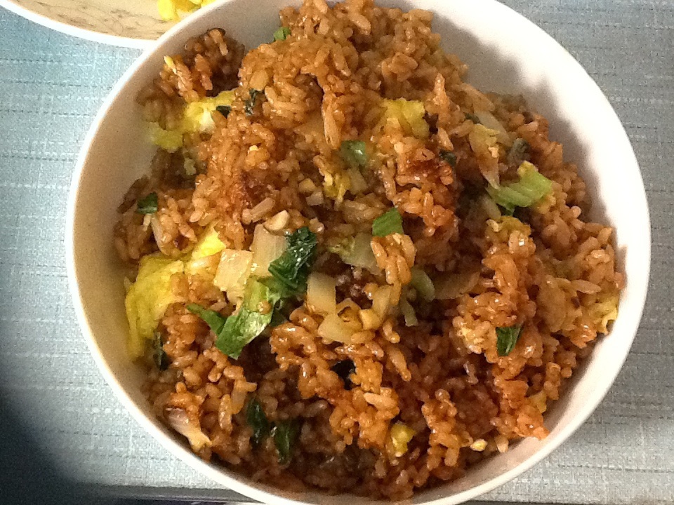 酱油素炒饭