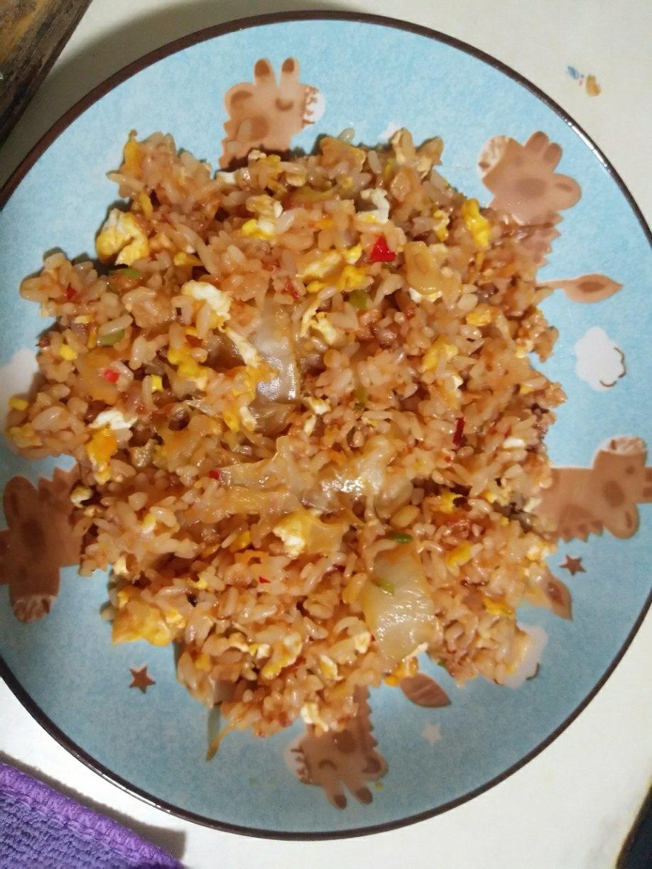 辣白菜炒饭