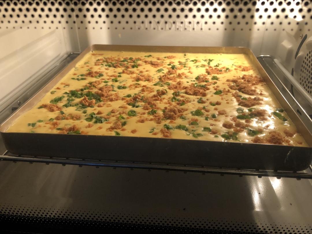 香葱肉松肥蛋糕卷～