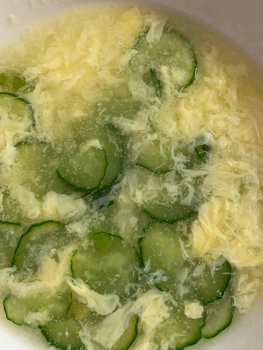 黄瓜蛋花汤—北京冬奥
美食