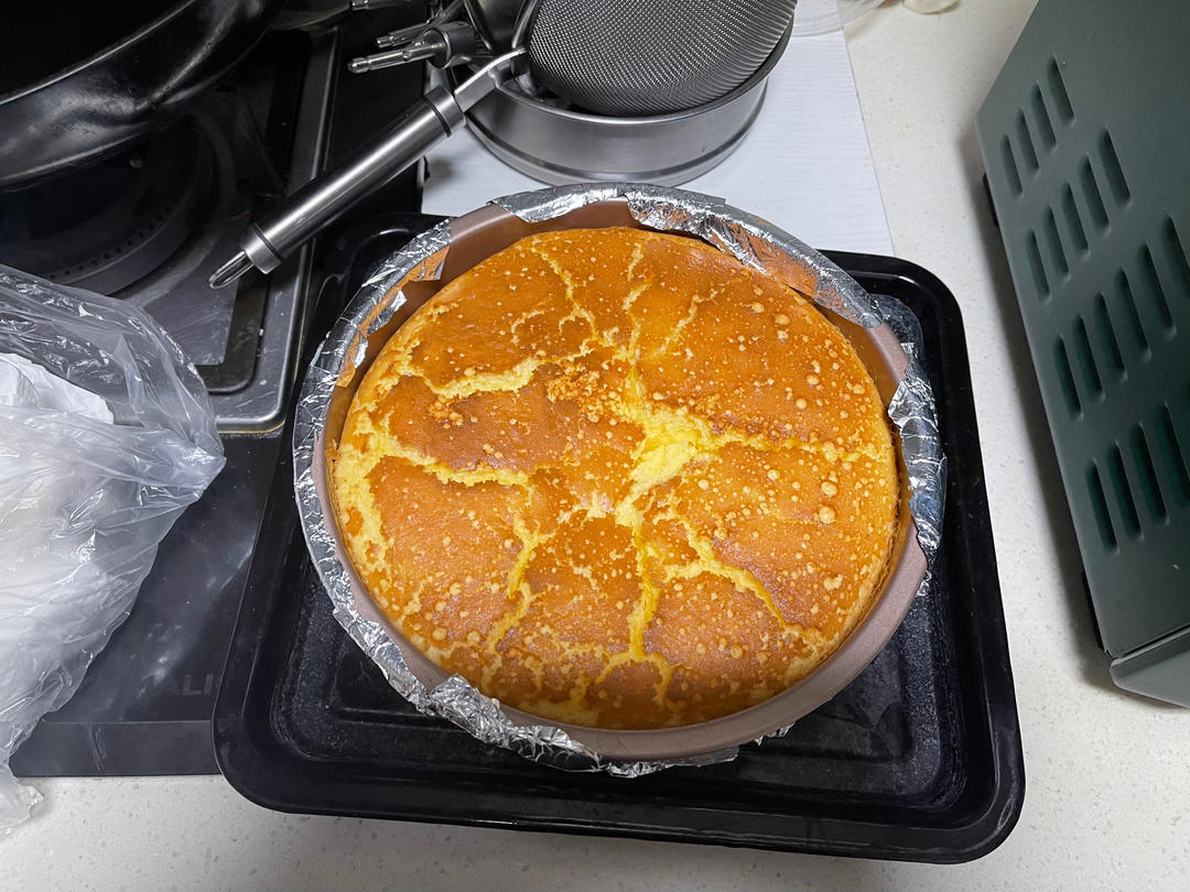 超详细酸奶轻乳酪（芝士）蛋糕8寸