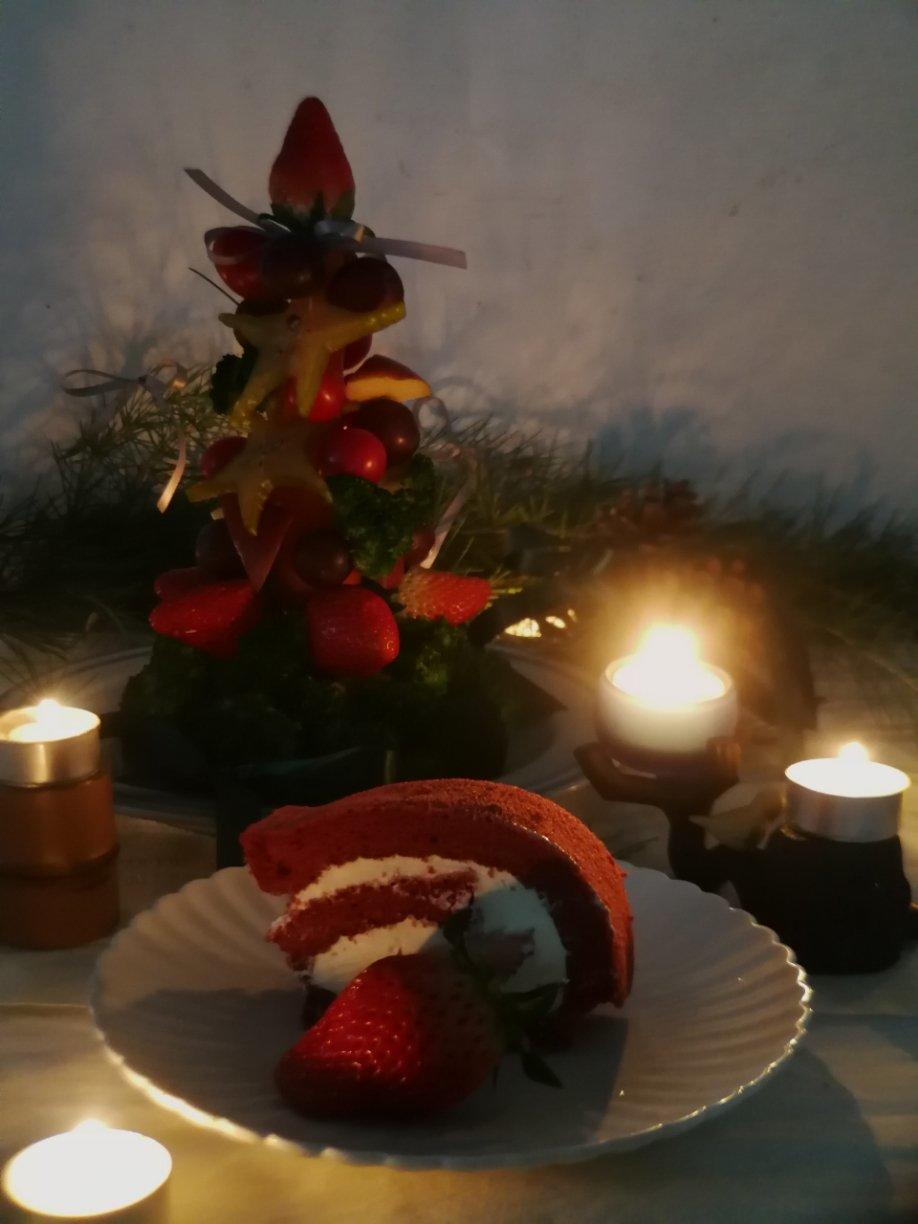 红丝绒蛋糕卷（完美毛巾底）