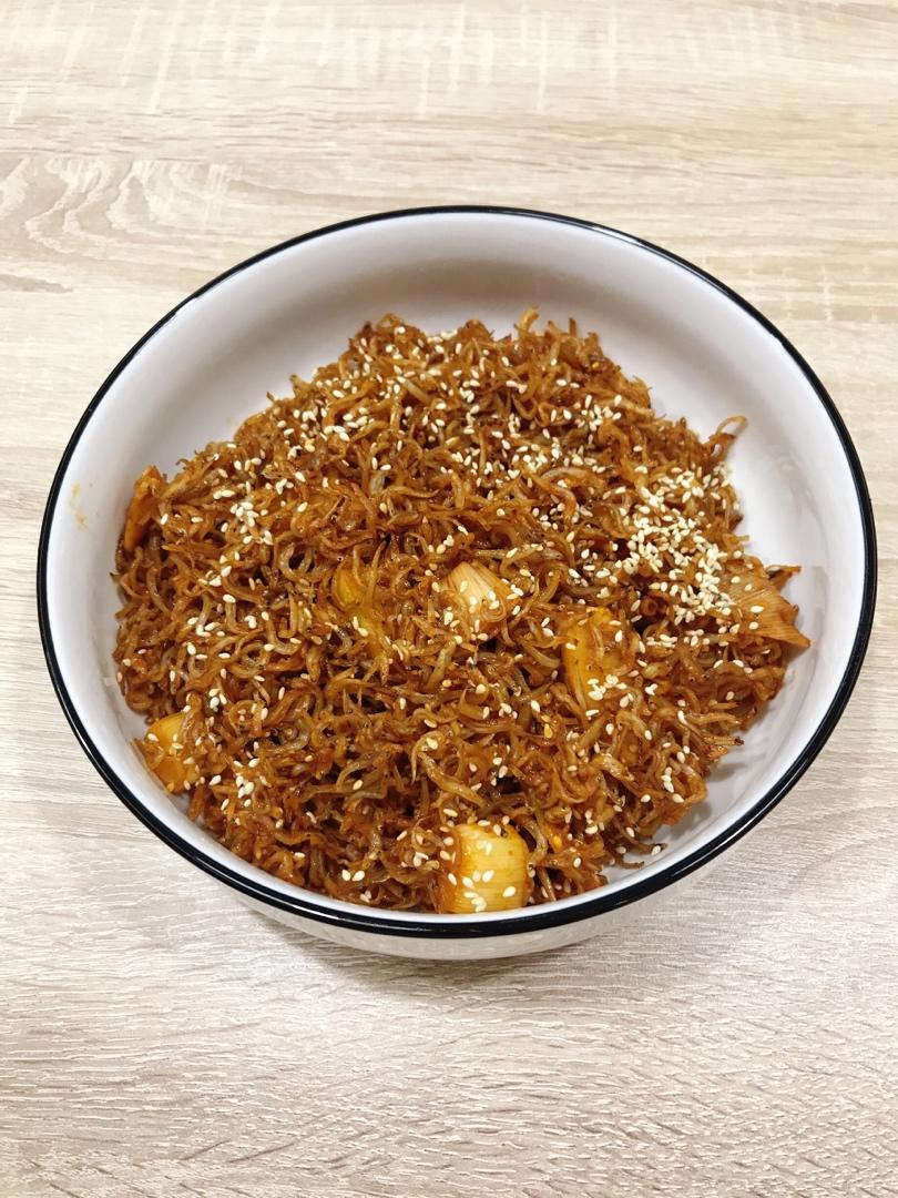 辣酱芝麻小银鱼
