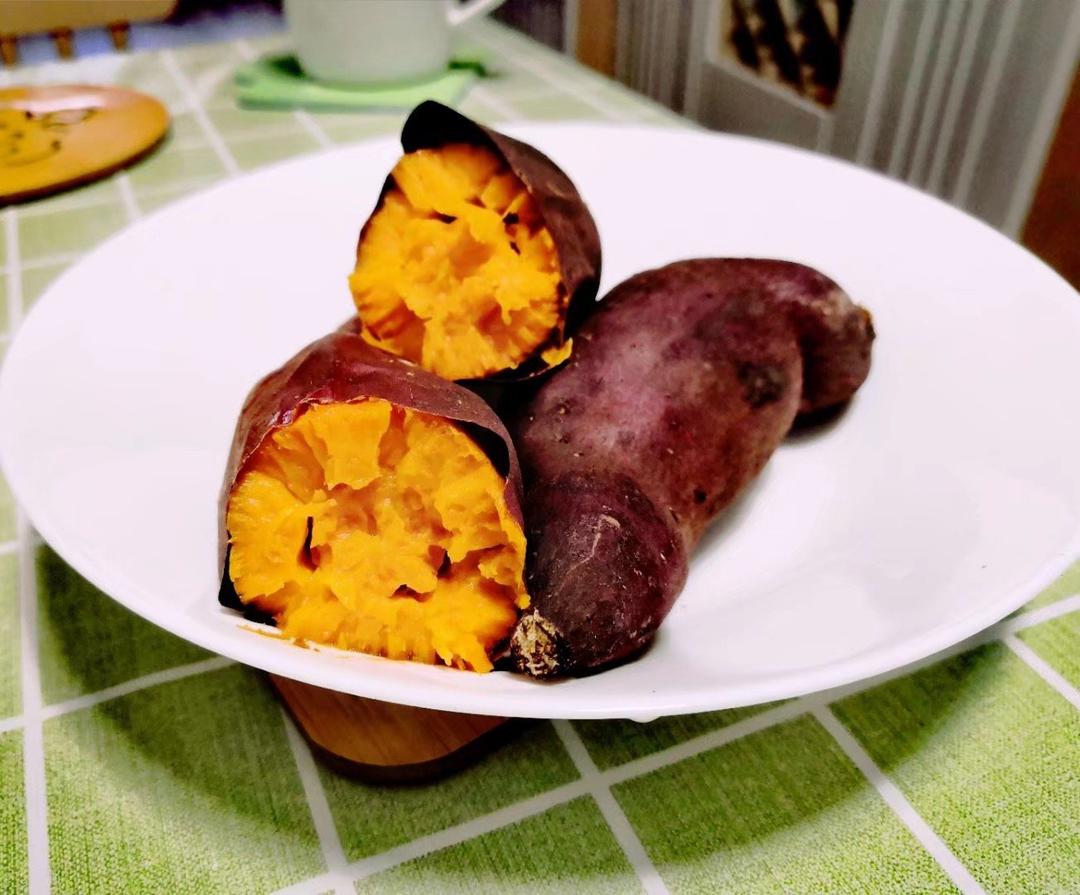 烤箱烤红薯
