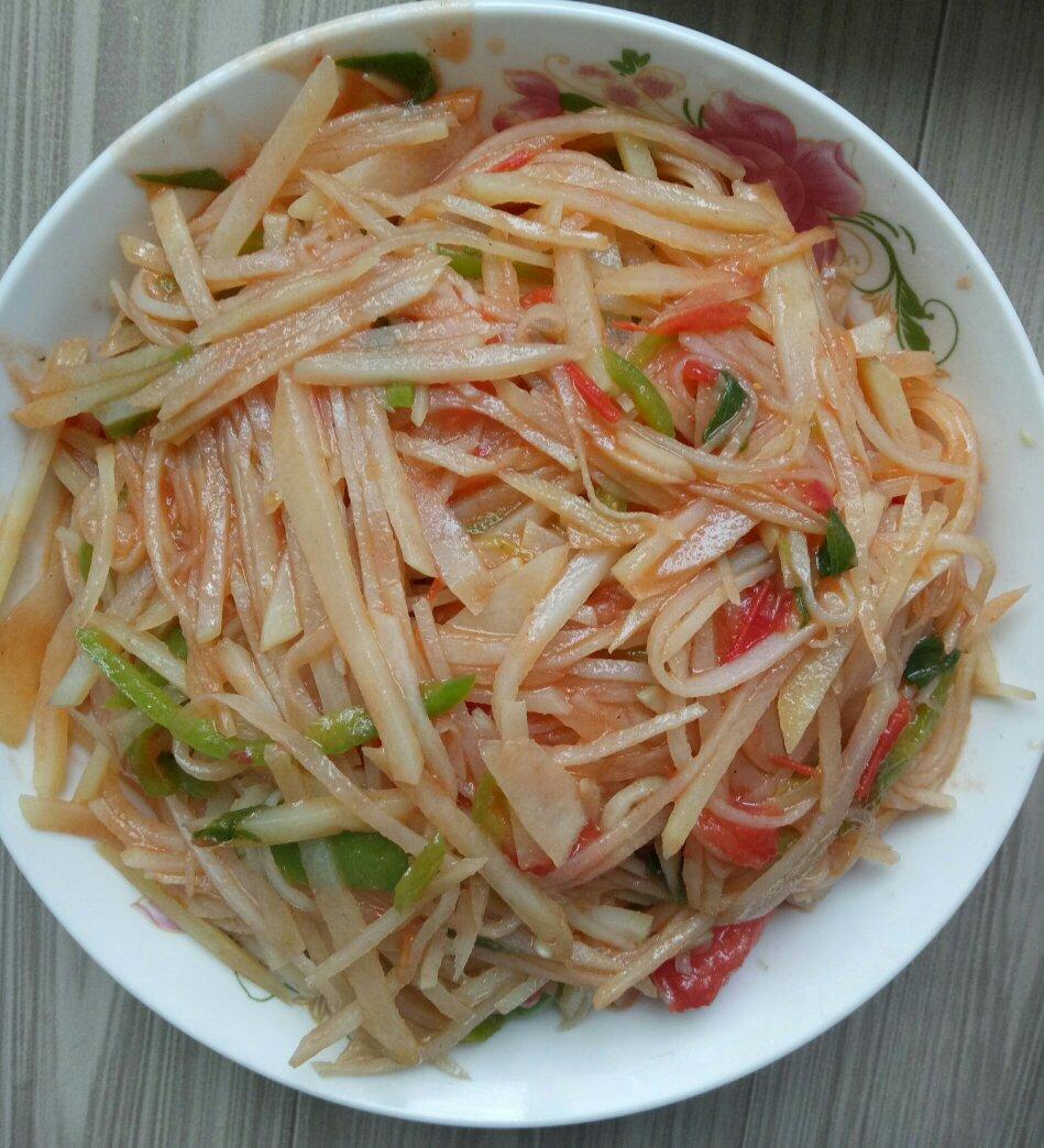 西红柿土豆丝