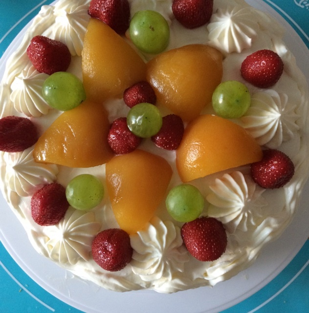 草莓鲜奶油蛋糕