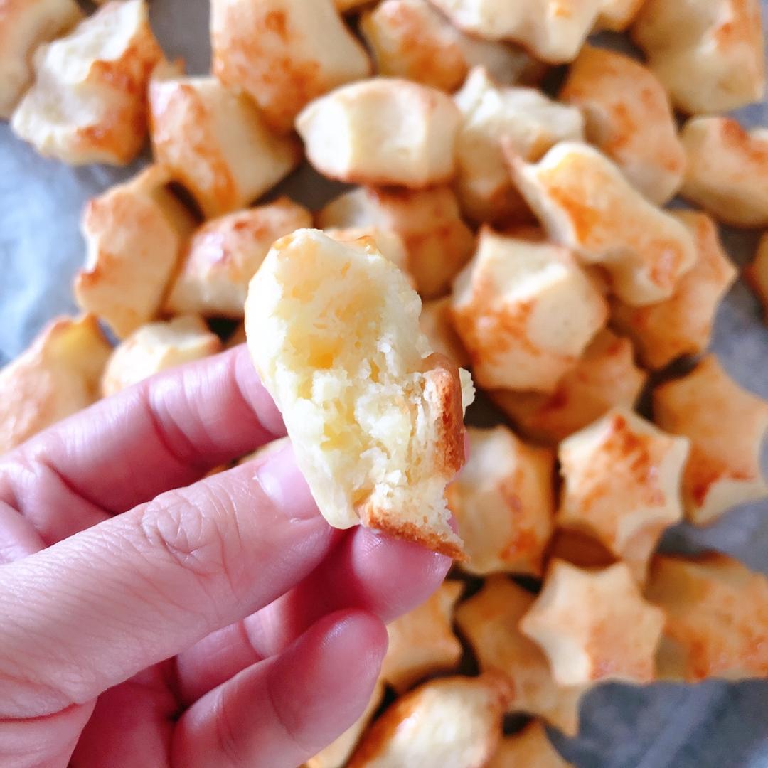 简单快手迷你奶油司康（消耗淡奶油/无黄油无泡打粉）